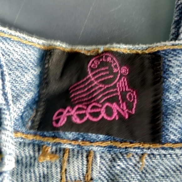 Sasson Vintage 80's 13" hi-rise jeans size 13 (8/9)  mom jeans button-fly - Picture 8 of 10